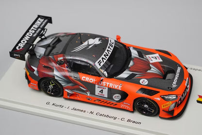 1:43 Spark SB804 Mercedes-AMG GT3 EVO CrowdStrike by Riley PRO-AM Class 24H SPA Winner 2024 #4