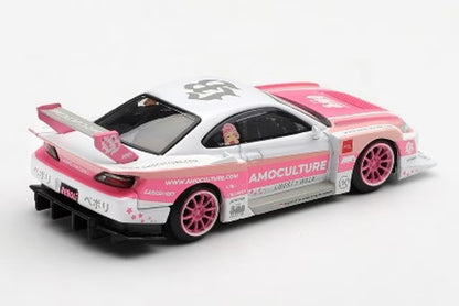 [ Pre-order ] MGT01239-R TSM MINI-GT 1:64 Nissan Silvia (S15) LB-Super Silhouette AMOCULTURE (Right-hand drive)