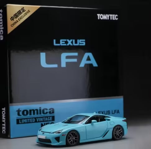 Tomica Limited Vintage NEO 1:64 Lexus LFA Sky Blue (China Exclusive) 339106