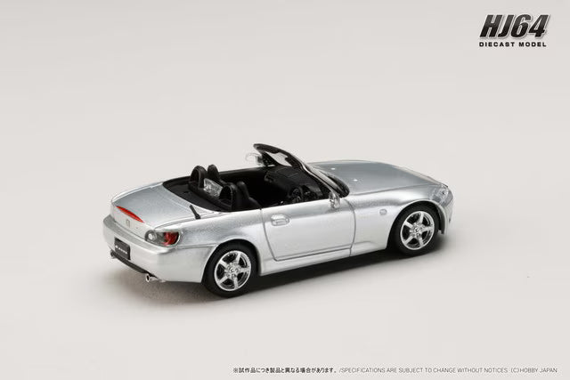 [ Pre-order ] HJ642020AS Hobby Japan 1:64 Honda S2000 AP1 Sebring Silver Metallic