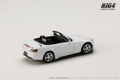 [ Pre-order ] HJ643020BW Hobby Japan 1:64 Honda S2000 AP1 Custom Version Grand Prix White