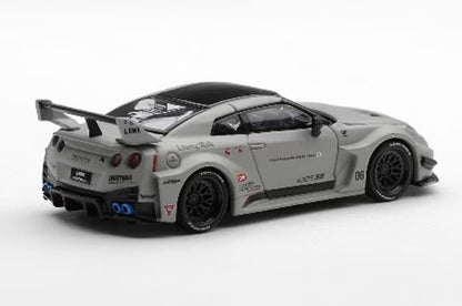 [ Pre-order ] MGT01248-L TSM MINI-GT 1:64 Nissan LB-Silhouette WORKS GT Nissan 35GT-RR Version 1 Matte Gray (Left-hand drive)