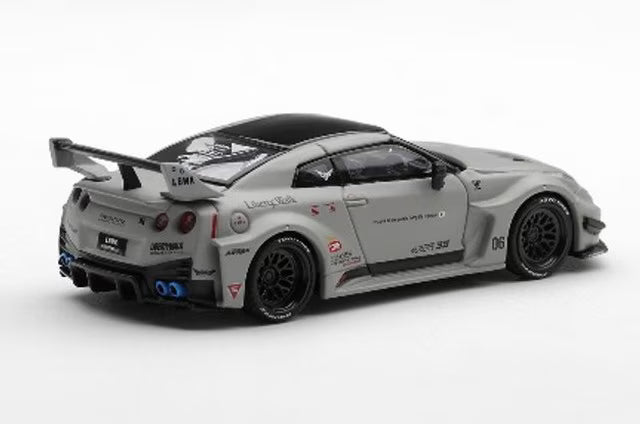 [ Pre-order ] MGT01248-R TSM MINI-GT 1:64 Nissan LB-Silhouette WORKS GT Nissan 35GT-RR Version 1 Matte Gray (Right-hand drive)