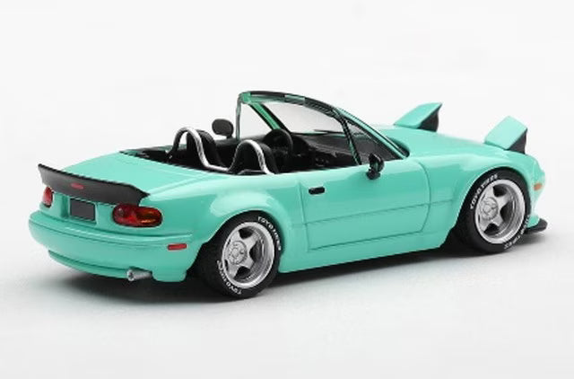 [ Pre-order ] MGT01249-R TSM MINI-GT 1:64 Mazda Pandem Mazda MX-5 (NA) Mint Green (Right-hand drive)