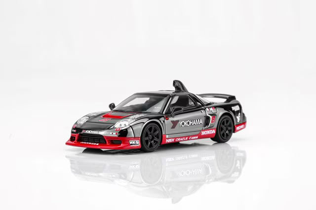 [ Pre-order ] M65535 MOTORHELIX 1:64 Honda NSX-R Custom GT Customized Electroplating Gun Gray