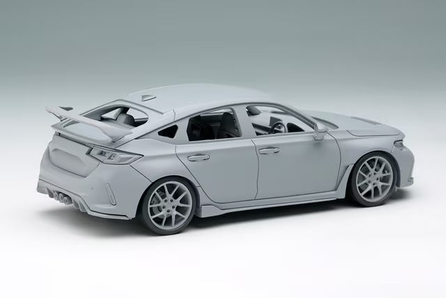 [ Pre-order ] EM674D Make Up EIDOLON 1:43 Honda Civic Type R (FL5) 2022 Sonic Gray Burl