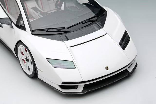 [ Pre-order ] EML207A Make Up EIDOLON 1:18 Lamborghini Countach LPI 800-4 (Wing Up) White