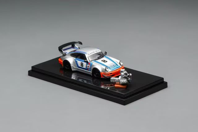 [ Pre-order ] M62104 MOTORHELIX 1:64 RWB 964 Martini