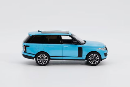 [ Pre-order ] GE-001-1 GCD x Enchery Gaincorp Products 1:64 Land Rover Range Rover Blue (LHD)
