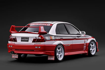 [ Pre-order ] IG4021 ignition model 1:18 Mitsubishi Lancer Evolution V (CP9A) White/Red