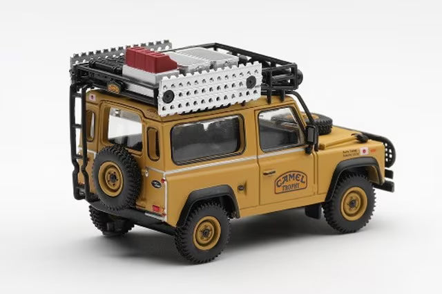 [ Pre-order ] MGT01307-BL TSM MINI-GT 1:64 Land Rover Defender 90 Camel Trophy Borneo 1985 Team Japan (Left-hand drive) *Blister pack