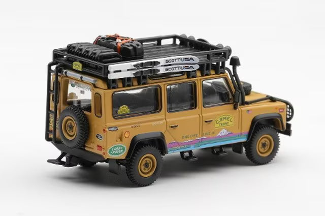 [ Pre-order ] MGT01309-R TSM MINI-GT 1:64 Land Rover Defender 110 Tierra del Fuego 1998 CT.10 USA (Right-hand drive)