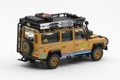 [ Pre-order ] MGT01309-BL TSM MINI-GT 1:64 Land Rover Defender 110 Tierra del Fuego 1998 CT.10 USA (Right-hand drive) *Blister pack