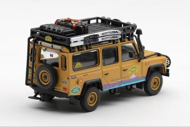 [ Pre-order ] MGT01310-R TSM MINI-GT 1:64 Land Rover Defender 110 Tierra del Fuego 1998 CT.36 Romania (Right-hand drive)