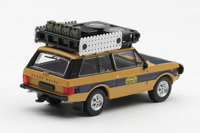 [ Pre-order ] MGT01311-L TSM MINI-GT 1:64 Range Rover 1981 Camel Trophy Sumatra N. Sudmann & F. Hofmann (Left-hand drive)
