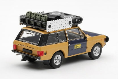 [ Pre-order ] MGT01312-BL TSM MINI-GT 1:64 Range Rover 1981 Camel Trophy Sumatra H. Fischer & W. Bays (Left-hand drive) *Blister pack