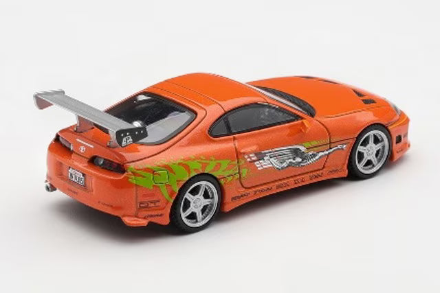 [ Pre-order ] MGT01250-BL TSM MINI-GT 1:64 Toyota Supra BOMEX "The Fast and the Furious" Brian O'Conner