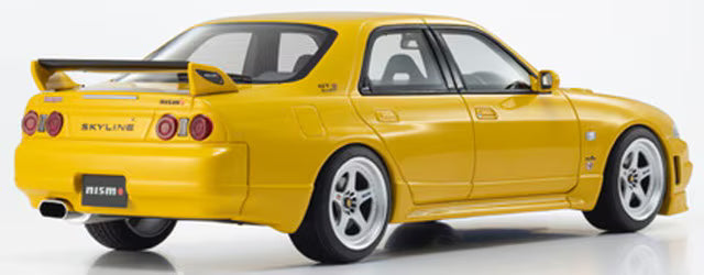 [ Pre-order ] KSR18071Y KYOSHO 1:18 Nissan Skyline GT-R Autech Version Tuned by NISMO (Yellow) samurai Series
