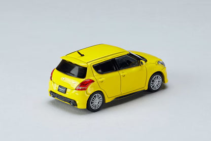 [ Pre-order ] HJ642082Y Hobby Japan 1:64 Suzuki Swift Sport (ZC32S) with Genuine Options - Champion Yellow