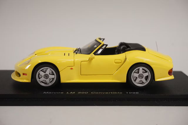 1:43 Spark S0787 Marcos LM500 Convertible 1996 Yellow
