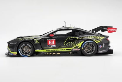 [ Pre-order ] TS0730 TopSpeed 1:18 Ford Mustang GT3 IMSA VIR 2025 #64 Ford Multimatic Motorsports