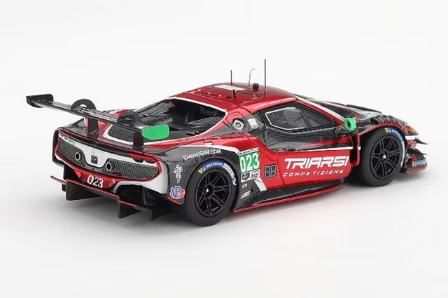 [ Pre-order ] CS028 BBR 1:43 Ferrari 296 GT3 IMSA Petit Le Mans 2025 #023 Triarsi Competizione