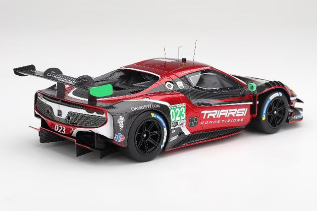 [ Pre-order ] CS18023 BBR 1:18 Ferrari 296 GT3 IMSA Petit Le Mans 2025 #023 Triarsi Competizione