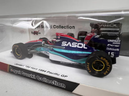 FS19 Spark 1:43 Racing On Exclusive: Jordan 194 Hart F1 - Pacific GP 1994 - Aguri Suzuki #15