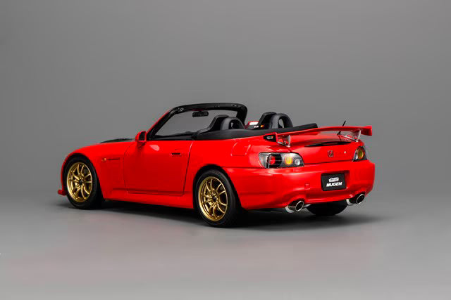 M85124 MOTORHELIX 1:18 Honda S2000 (AP2) MUGEN New Formula Red