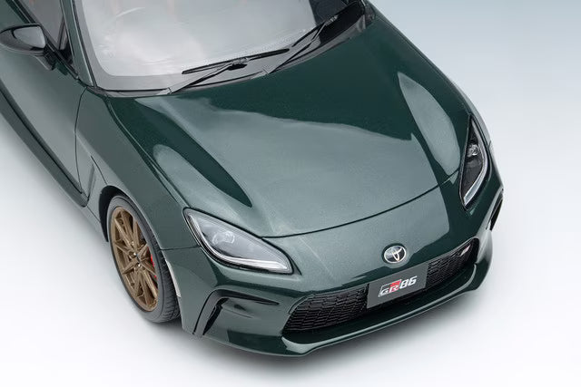 [ Pre-order ] EML187 Make Up EIDOLON 1:18 Toyota GR86 RZ "Ridge Green Limited" 2024 (Ridge Green)
