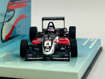 1:43 MINICHAMPS 518014309 Dallara Mugen-Honda F301 Zandvoort Masters Takuma Sato 2001 #4