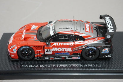 1:43 EBBRO P425 MOTUL AUTECH GT-R Rd.3 FUJI Super GT500 2010 #23 model car