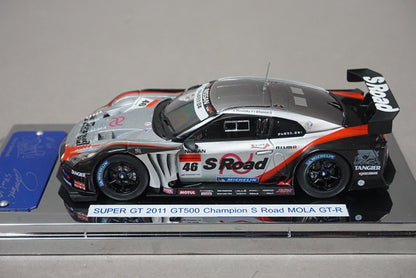 1:43 EBBRO 44657 S Road MOLA GT-R Super GT500 Champion 2011 #46