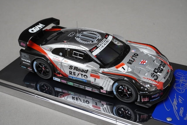1:43 EBBRO 44897 S Road REITO MOLA GT-R Champion Super GT500 2012 #1 model car