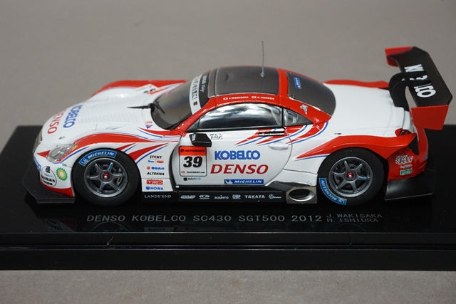 1:43 EBBRO 44739 DENSO KOBELCO SC430 Super GT500 2012 #39 model car