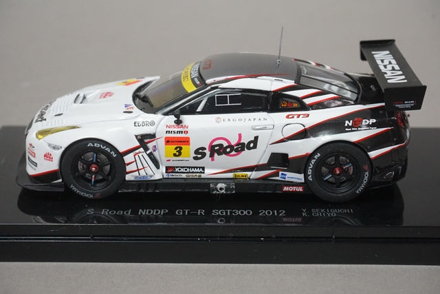 1:43 EBBRO 44746 S Road NDDP GT-R Super GT300 2012 #3