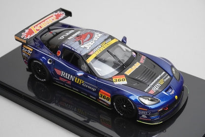 1:43 EBBRO 44760 Chevrolet RUN UP Corvette SGT300 2012 #360 Atsushi Tanaka model car