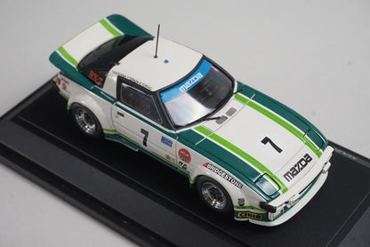 1:43 EBBRO 43238 Mazda Savanna RX-7 Daytona 24H Racing 1979 #7 model car