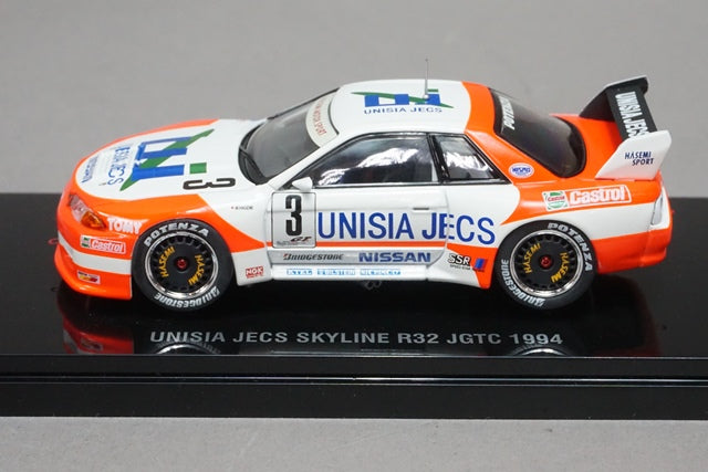 1:43 EBBRO 44190 UNISIAJEX Skyline R32 JGTC 1994 #3