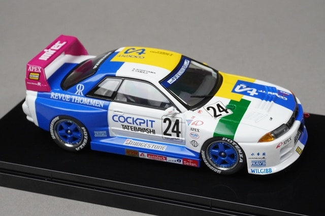 1:43 EBBRO 44574 Nissan Cockpit Tatebayashi GT-R JGTC 1994 #24 model car