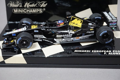 1:43 MINICHAMPS 400010020 Minardi European PS01 2001 F.Alonso #21