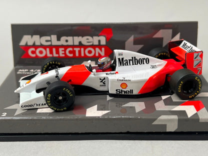 1:43 MINICHAMPS 530930007 McLaren MP4/8 Ford 1993 #7 M.Andretti model car