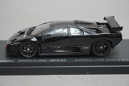 1:43 KYOSHO K03215BK Lamborghini Diablo GTR KYOSHO Fair 2006 Black