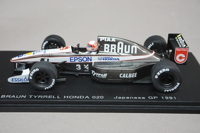 1:43 SPARK RG002 BRAUN Tyrrell Honda 020 Japan GP 1991 #3 Satoru Nakajima Racing Gear