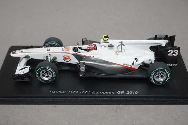 1:43 SPARK S3005 Sauber C29 European GP 2010 #23 Kamui Kobayashi