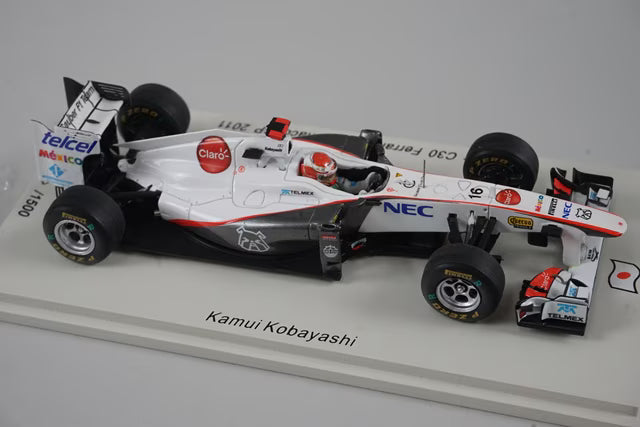 1:43 SPARK SJ005 Sauber C30 Ferrari Monaco GP 2011 #16 model car