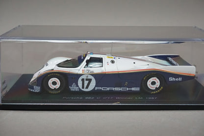 1:43 SPARK S0942 Porsche 962C Le Mans Winner 1987 #17 Rothmans color with decal