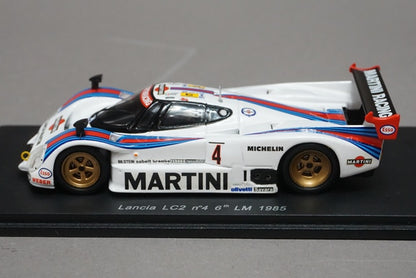 1:43 SPARK S0656 Lancia LC2 Le Mans 6th 1985 MARTINI #4