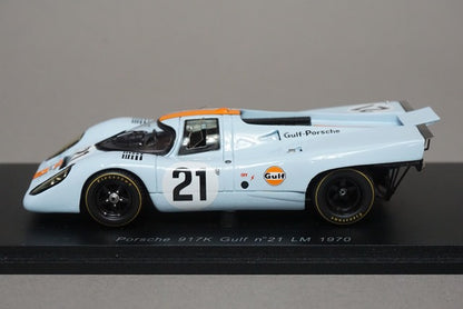 1:43 SPARK S1970 Porsche 917K Le Mans 1970 #21 Gulf model car