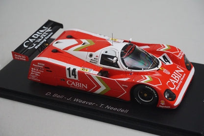 1:43 SPARK KBS042 Porsche 962 GTI LM Le Mans 1989 #14 CABIN
